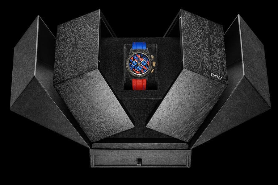 MILITARY RED 41mm Rolex DiW Daytona 劳力士DiW 碳纤维迪通拿 | WORLDTIMER