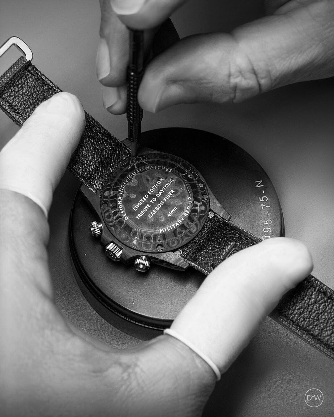 MILITARY RED 41mm Rolex DiW Daytona 劳力士DiW 碳纤维迪通拿 | WORLDTIMER
