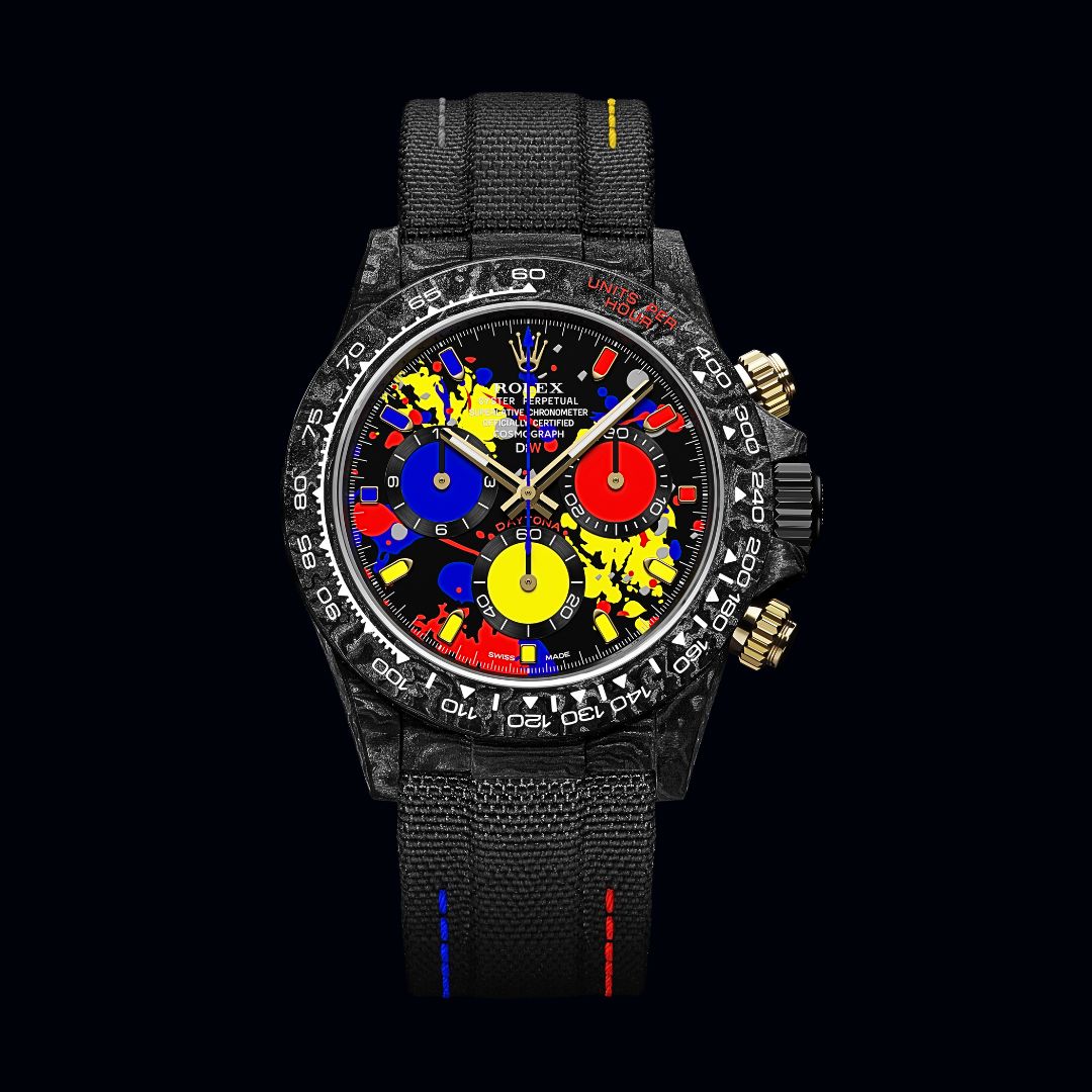 MOTLEY 3D Rolex DiW Daytona 劳力士DiW 碳纤维迪通拿 | WORLDTIMER