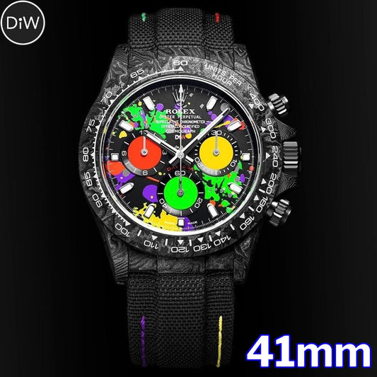 MOTLEY 41mm Rolex DiW Daytona MOTLEY 41毫米 劳力士DiW 碳纤维迪通拿 | WORLDTIMER