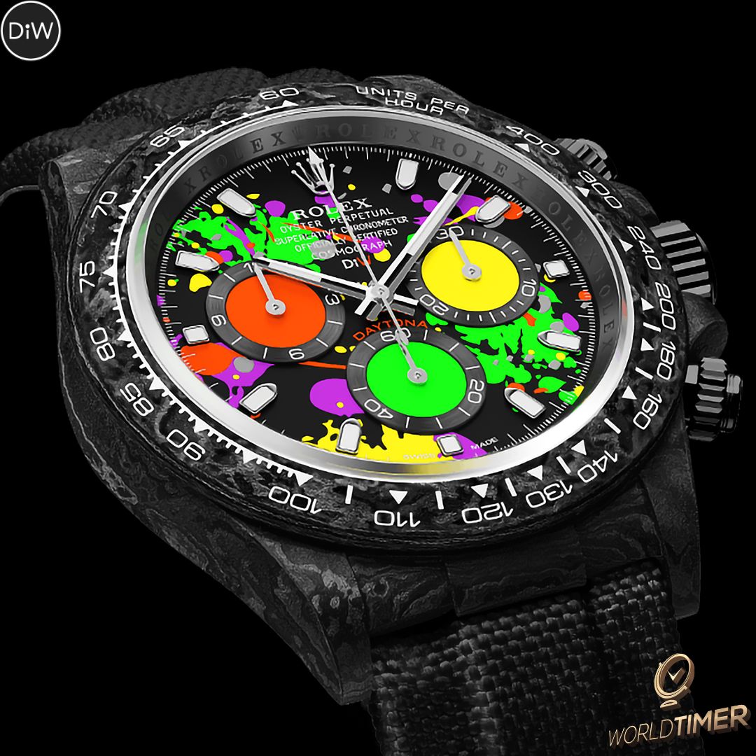 MOTLEY 41mm Rolex DiW Daytona MOTLEY 41毫米 劳力士DiW 碳纤维迪通拿 | WORLDTIMER