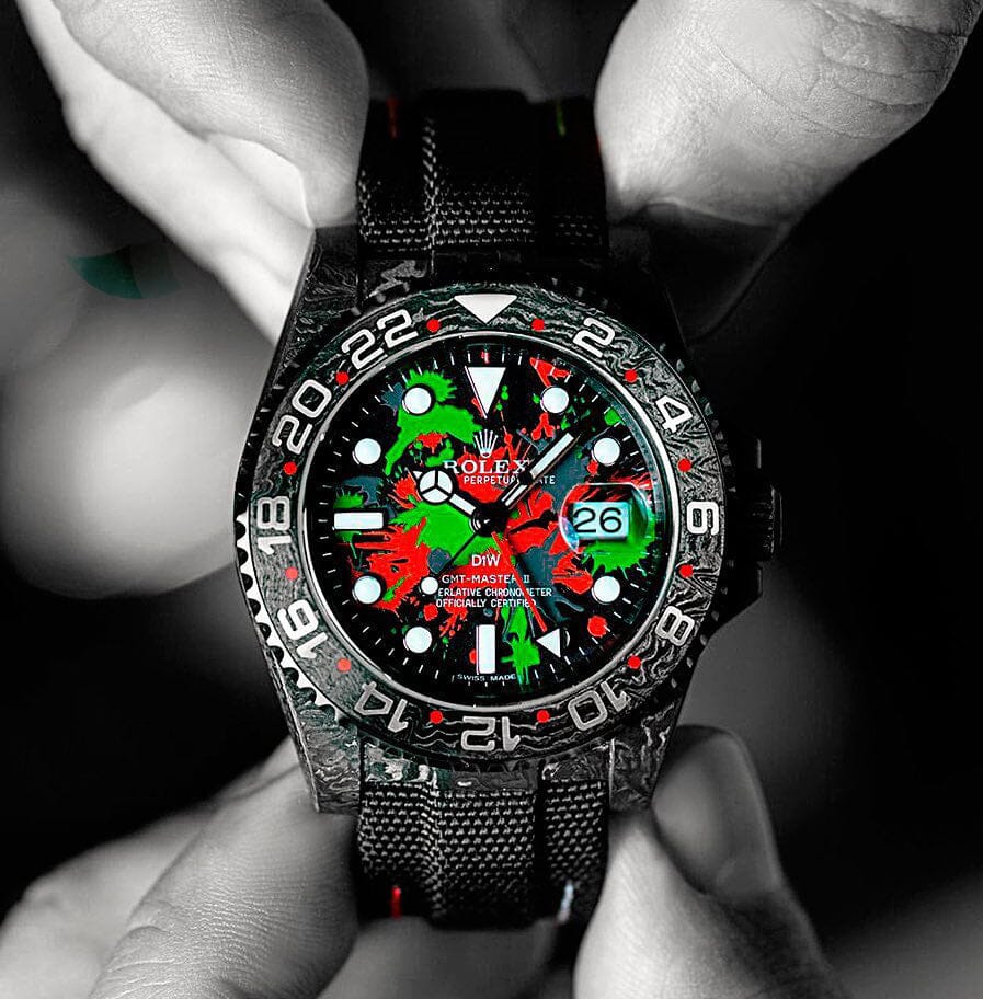 MOTLEY GMT Rolex DiW GMT-Master II NTPT碳纤维 劳力士DiW 格林尼治型 | WORLDTIMER
