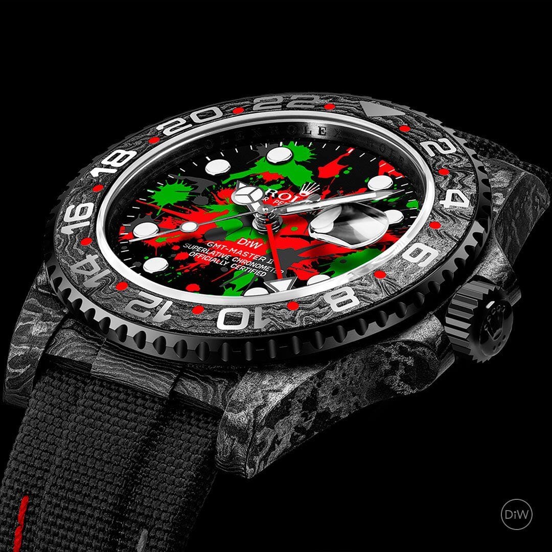 MOTLEY GMT Rolex DiW GMT-Master II NTPT碳纤维 劳力士DiW 格林尼治型 | WORLDTIMER