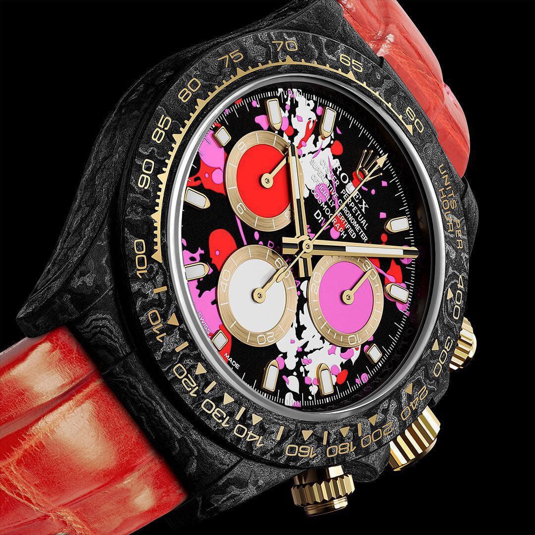 MOTLEY RED Rolex DiW Daytona Ladies Watch DiW迪通拿 劳力士女表 | WORLDTIMER