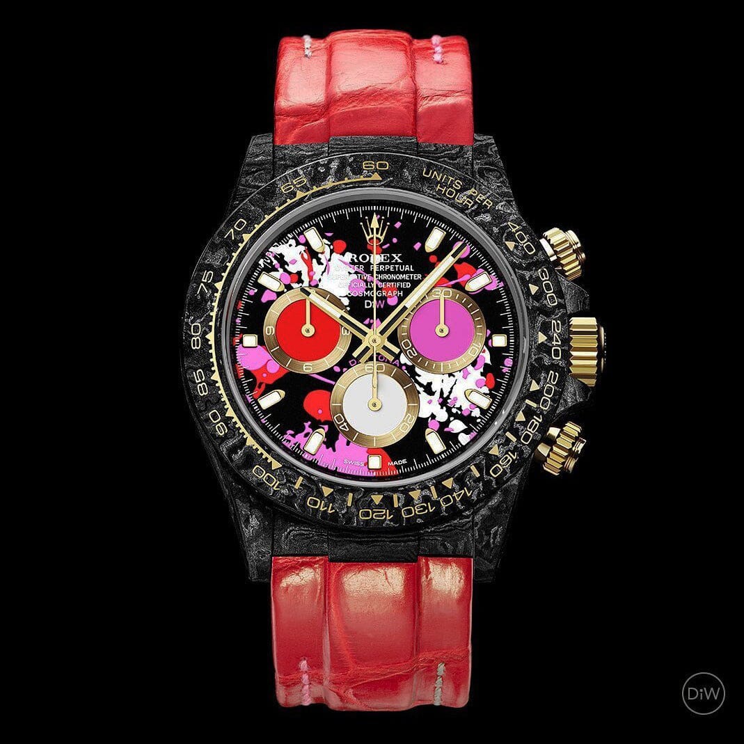 MOTLEY RED Rolex DiW Daytona Ladies Watch DiW迪通拿 劳力士女表 | WORLDTIMER