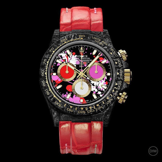 MOTLEY RED Rolex DiW Daytona Ladies Watch DiW迪通拿 劳力士女表 | WORLDTIMER
