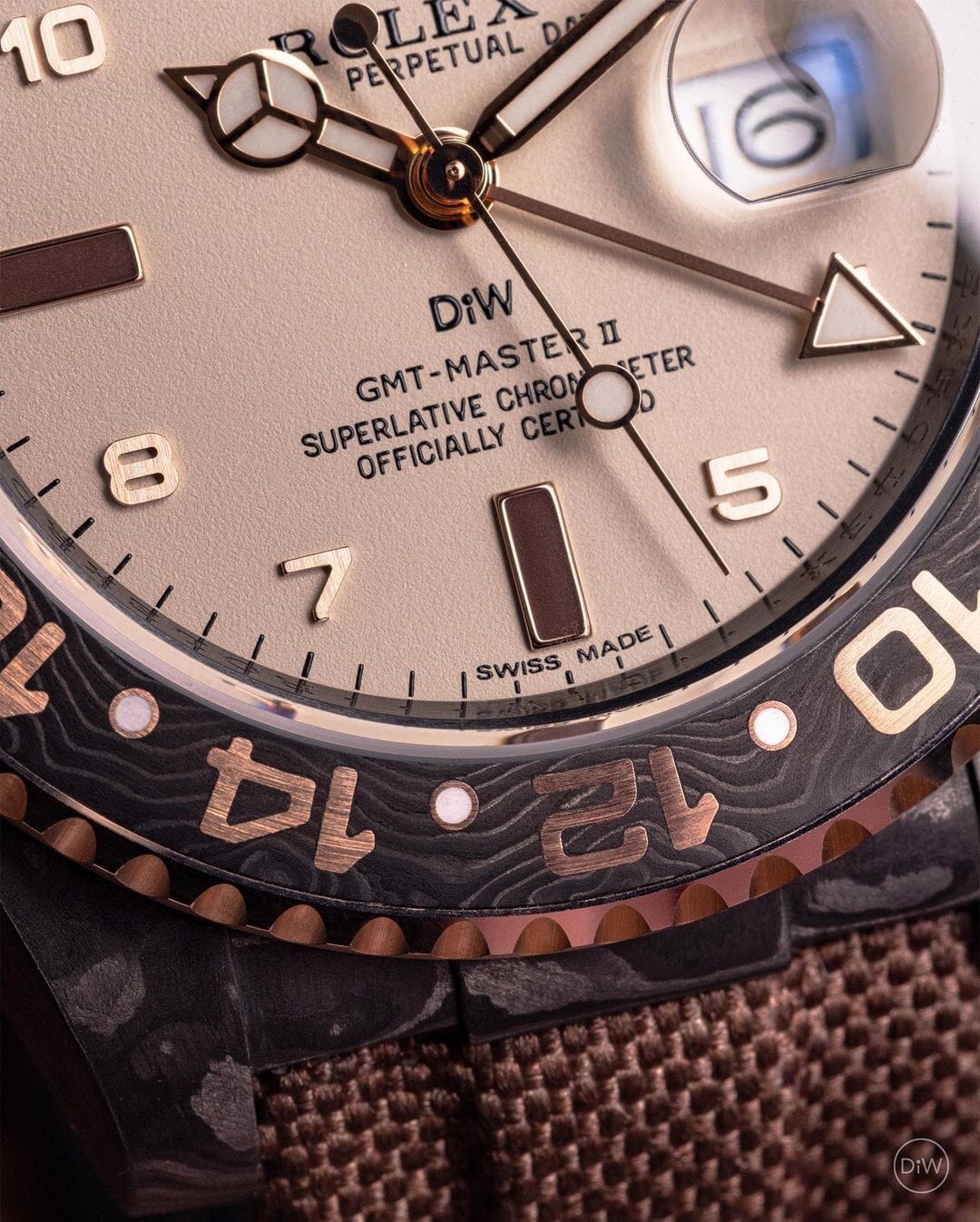 Rolex NTPT 碳纖 DiW 勞力士 格林尼治型 "GMT DE EVEROSE" Rolex GMT Master 2 | WORLDTIMER