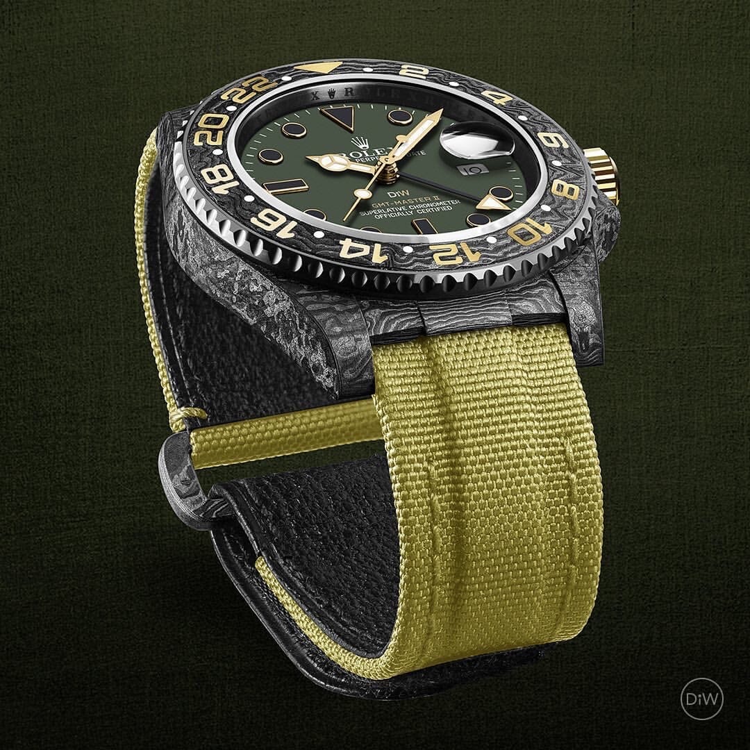 NTPT Carbon DiW Rolex GMT Master DESERT CAMO 劳力士格林尼治型 NTPT碳纤维 | WORLDTIMER