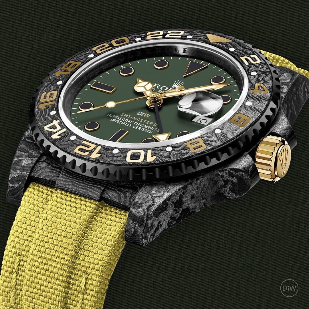 NTPT Carbon DiW Rolex GMT Master DESERT CAMO 劳力士格林尼治型 NTPT碳纤维 | WORLDTIMER