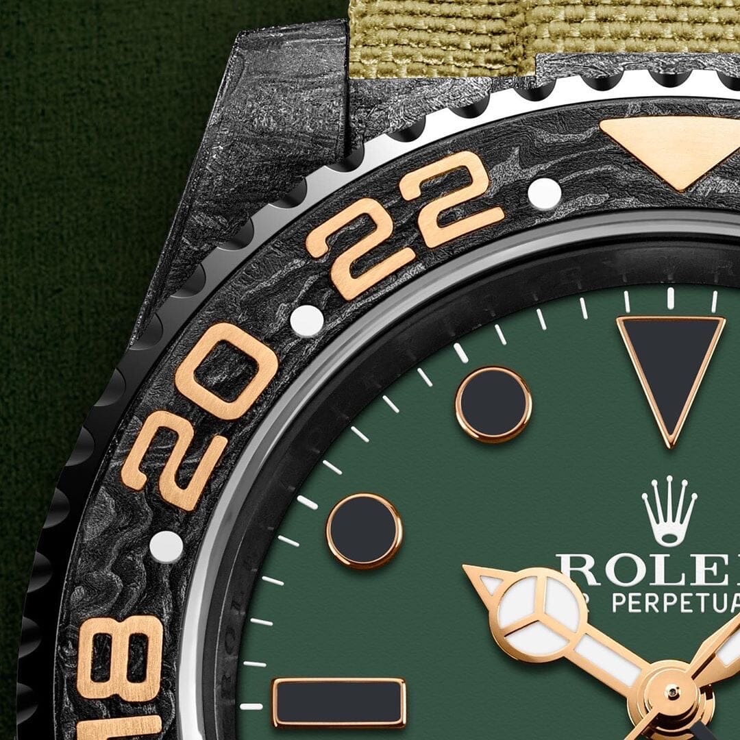 NTPT Carbon DiW Rolex GMT Master DESERT CAMO 劳力士格林尼治型 NTPT碳纤维 | WORLDTIMER
