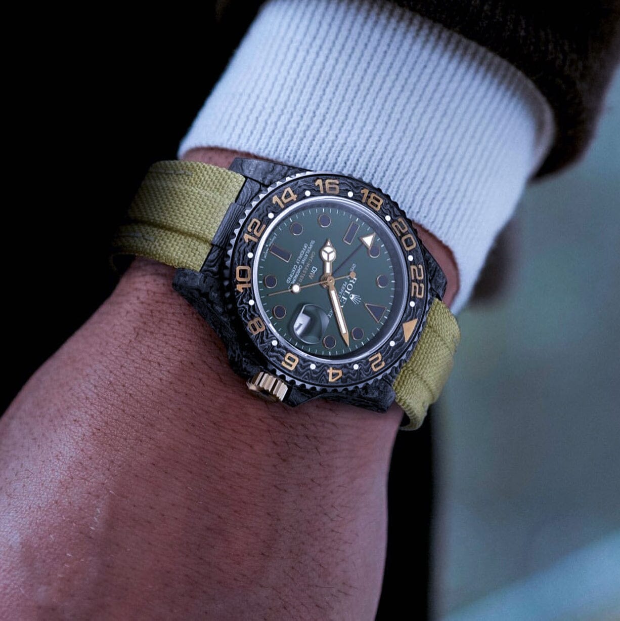 NTPT Carbon DiW Rolex GMT Master DESERT CAMO 劳力士格林尼治型 NTPT碳纤维 | WORLDTIMER