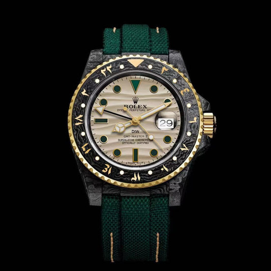 NTPT Carbon DiW Rolex GMT Master OASIS 劳力士格林尼治型 | WORLDTIMER
