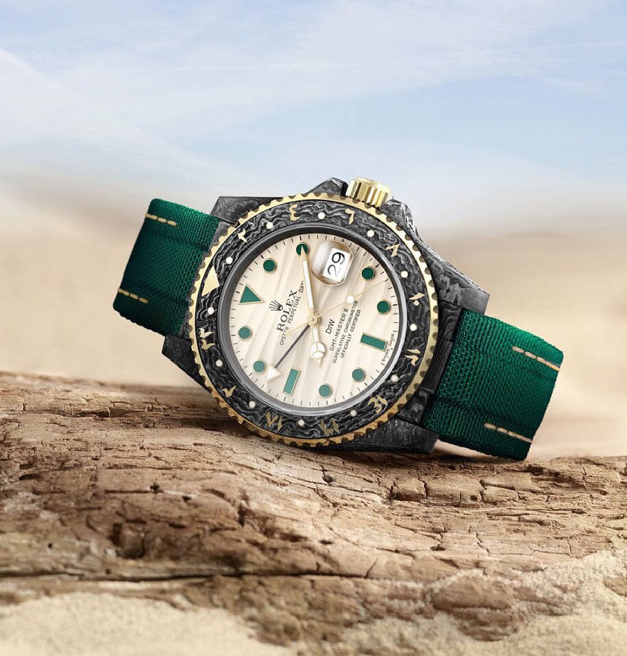NTPT Carbon Rolex GMT Master DiW OASIS 劳力士格林尼治型 | WORLDTIMER