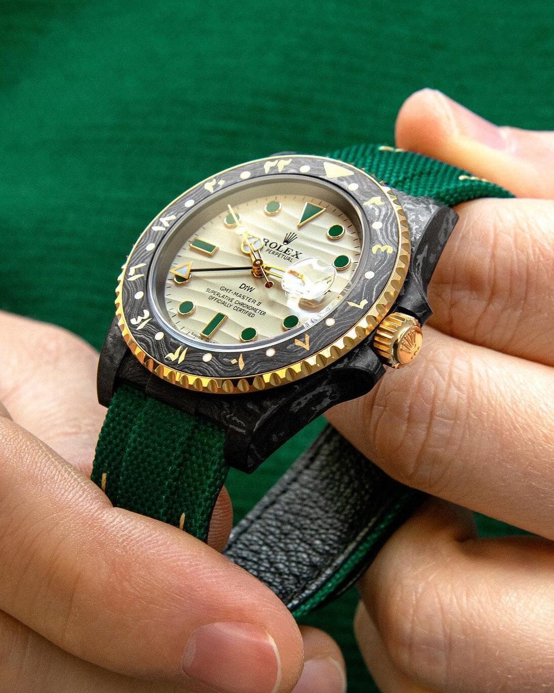 NTPT Carbon Rolex GMT Master DiW OASIS NTPT碳纤维 劳力士格林尼治型 | WORLDTIMER