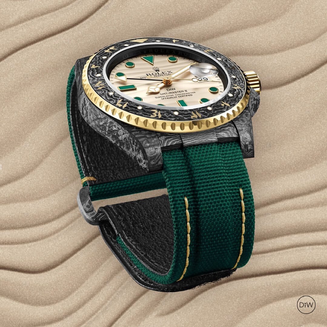 NTPT Carbon Rolex GMT Master DiW OASIS 劳力士格林尼治型 | WORLDTIMER