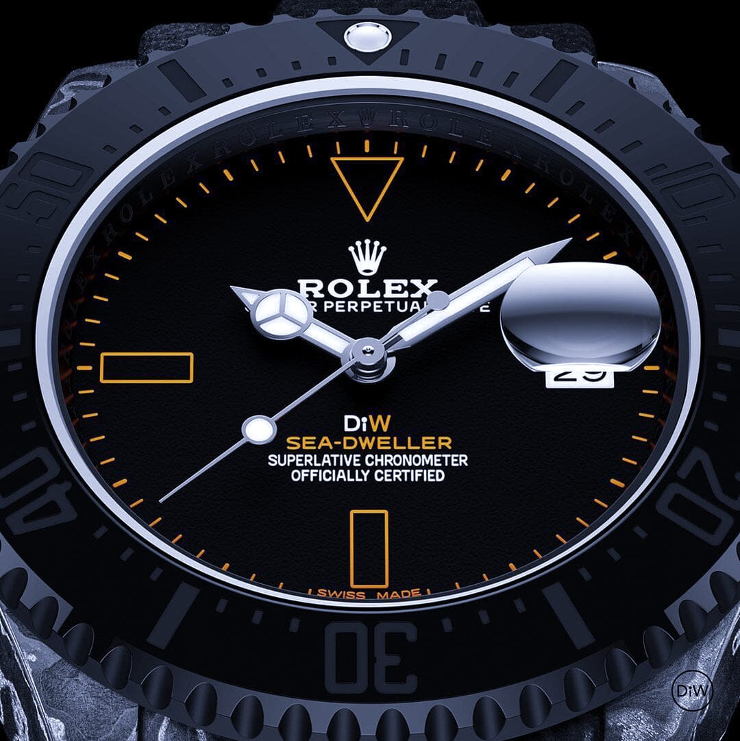 NTPT Carbon DiW Rolex Sea Dweller ATOM 劳力士DiW 碳纤维海使型 | WORLDTIMER