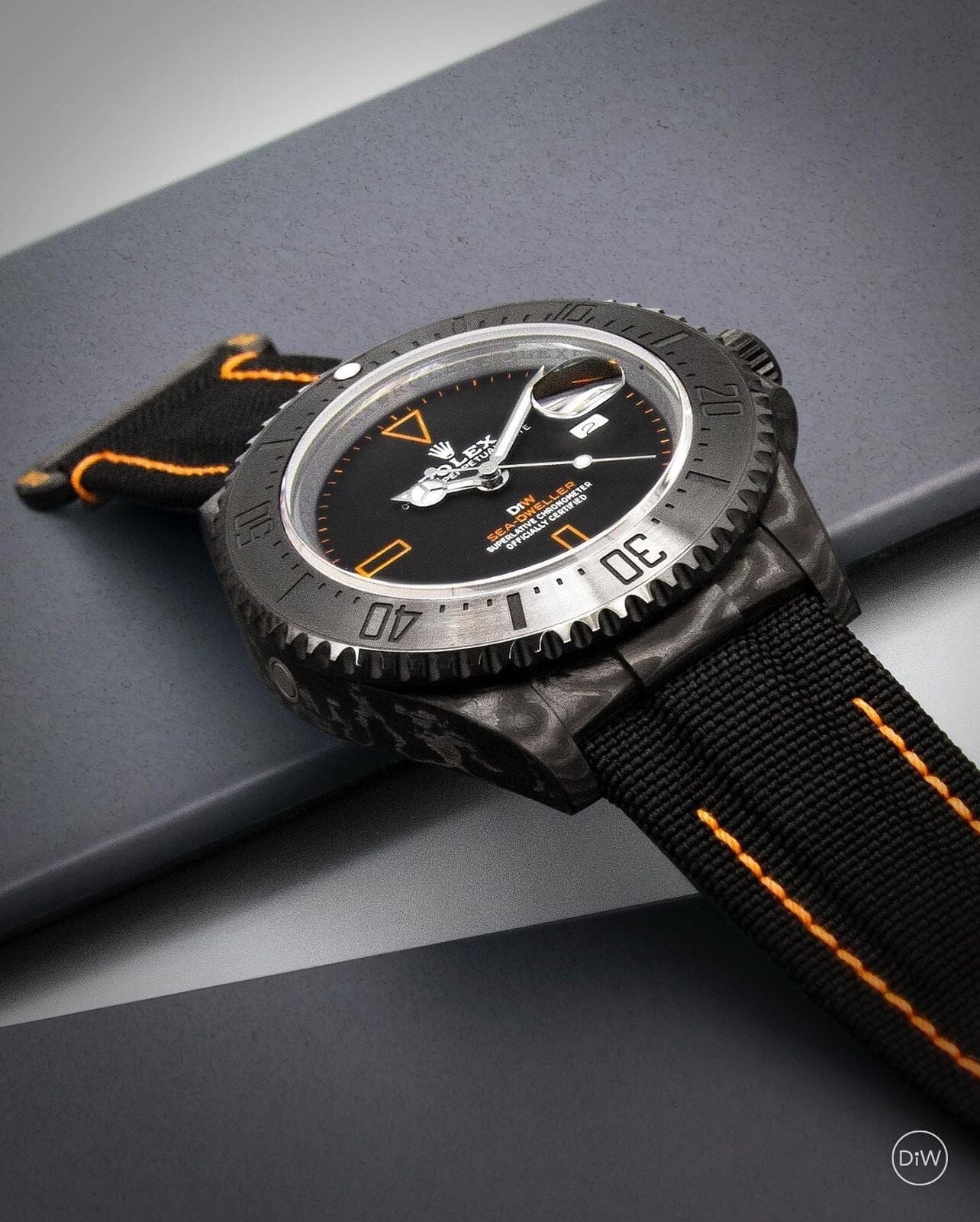 NTPT Carbon DiW Rolex Sea Dweller ATOM 劳力士DiW 碳纤维海使型 | WORLDTIMER