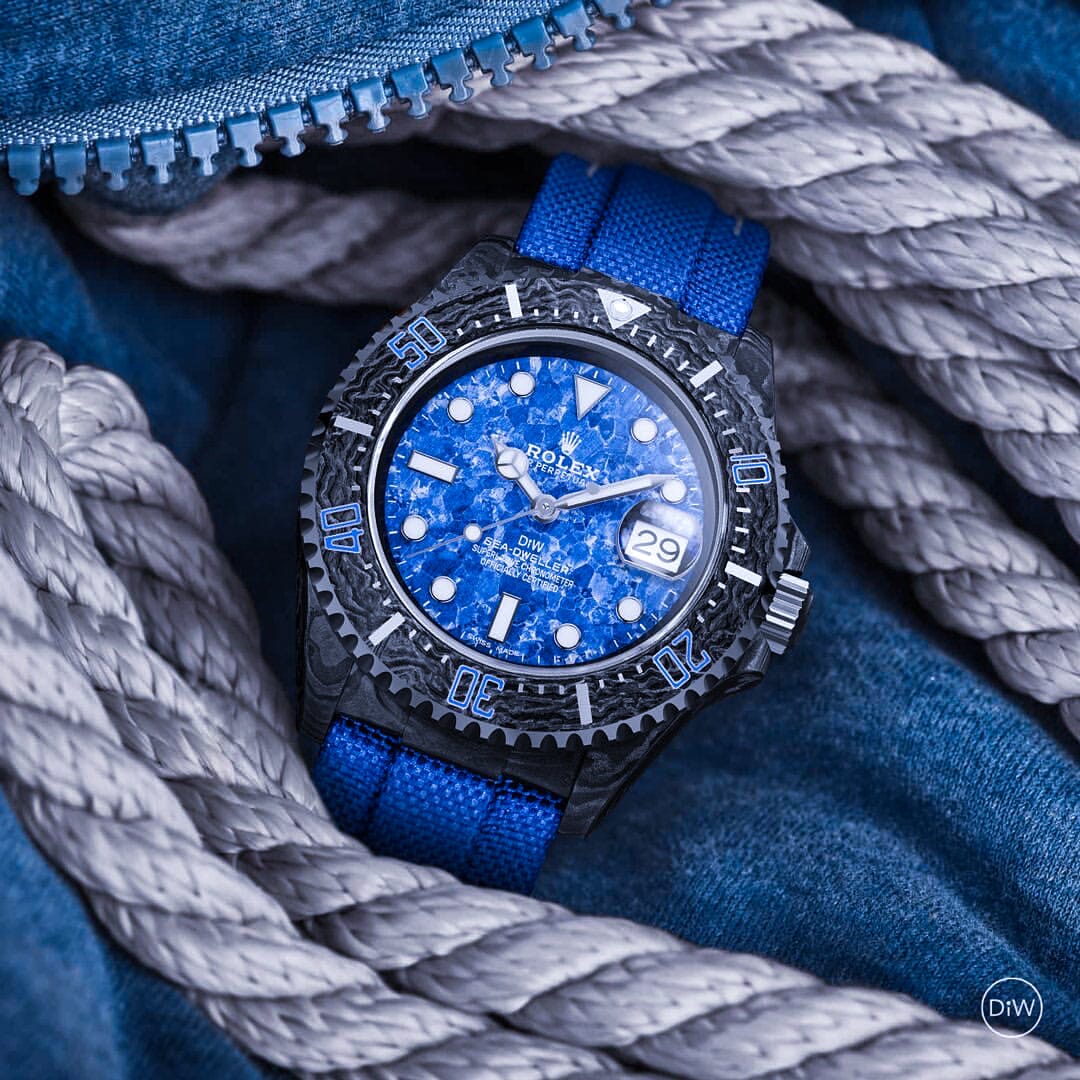 NTPT Carbon DiW Rolex Sea Dweller OCEAN BLUE 劳力士DiW 碳纤维深潜型 | WORLDTIMER