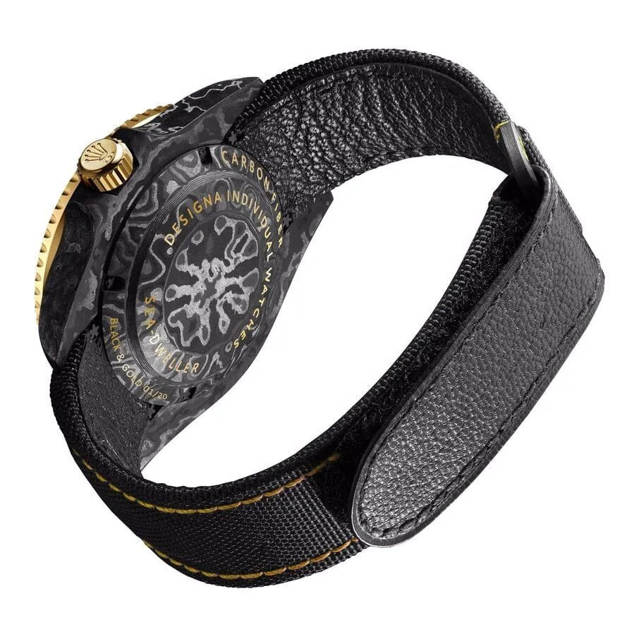 NTPT Carbon DiW Rolex Sea Dweller OG GOLD 劳力士DiW 碳纤维海使型 | WORLDTIMER