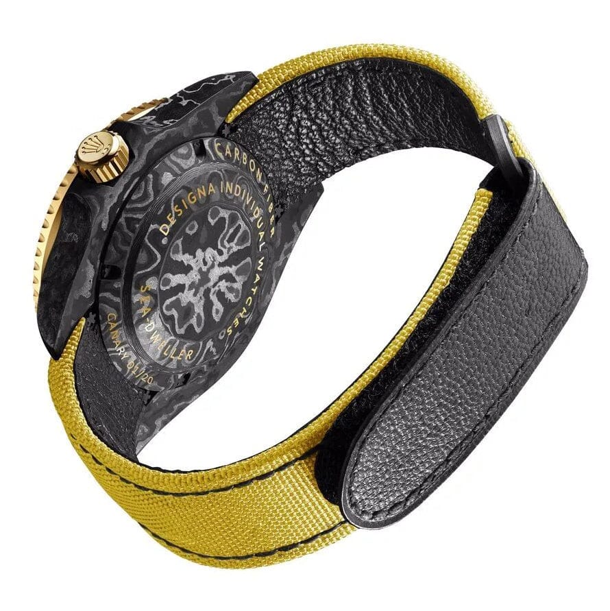 NTPT Carbon DiW Rolex Sea Dweller OG YELLOW 劳力士DiW 碳纤维海使型 | WORLDTIMER