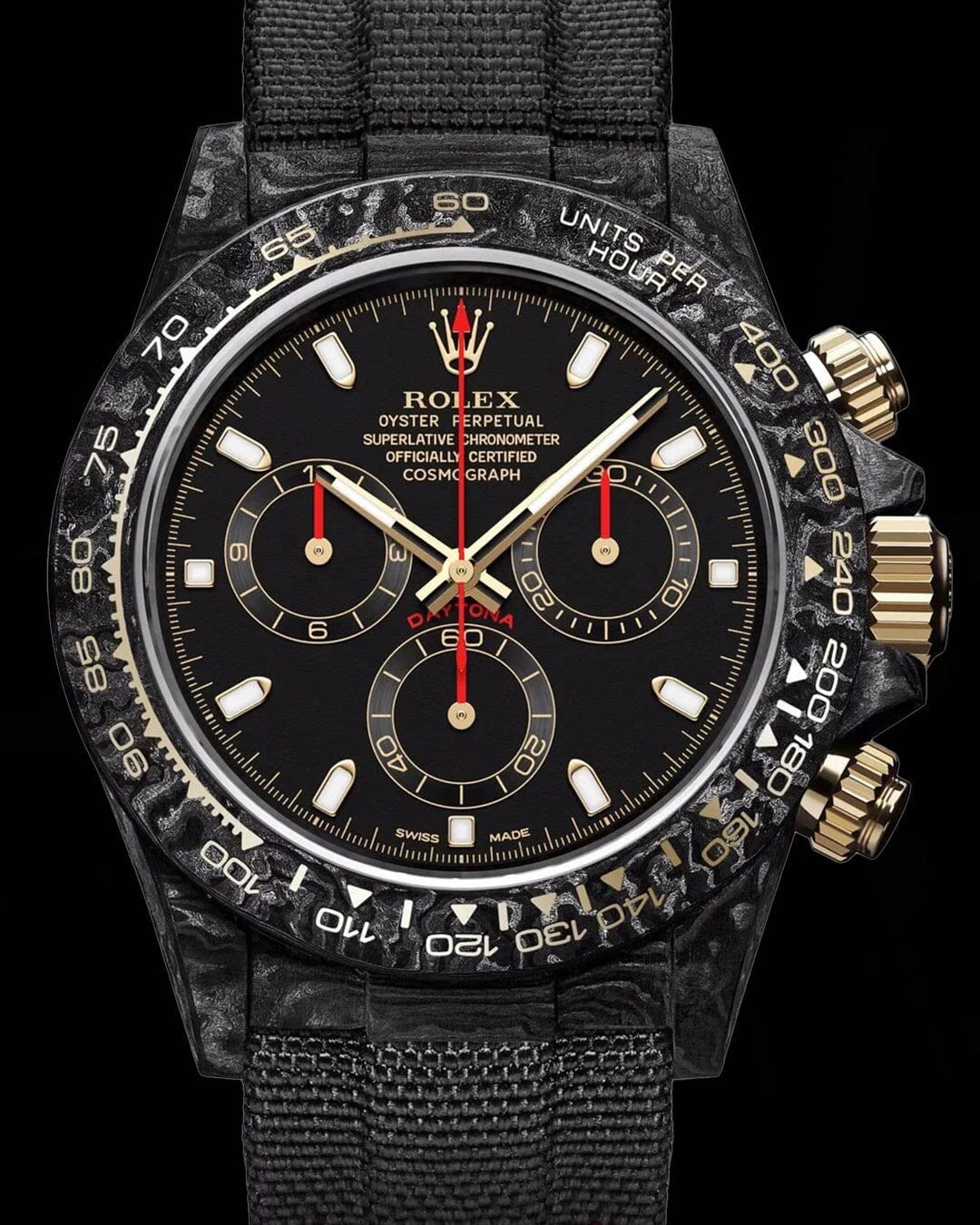 NTPT Carbon Rolex Daytona DiW OG BLACK 劳力士DiW 碳纤维迪通拿 | WORLDTIMER