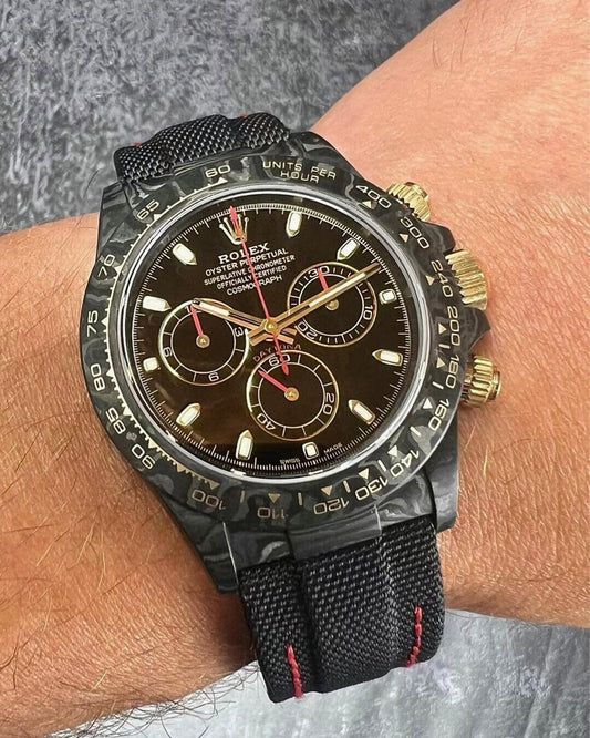 NTPT Carbon Rolex Daytona DiW OG BLACK 劳力士DiW 碳纤维迪通拿 | WORLDTIMER