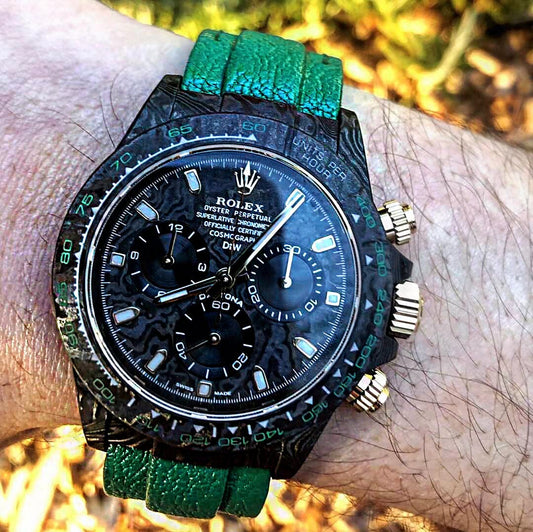 NTPT Carbon Rolex DiW Daytona EMERALD 劳力士DiW 碳纤维迪通拿 | WORLDTIMER