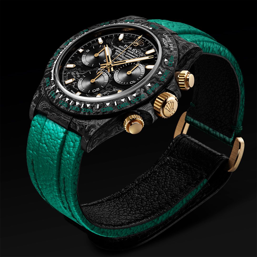 NTPT Carbon Rolex DiW Daytona EMERALD 劳力士DiW 碳纤维迪通拿 | WORLDTIMER