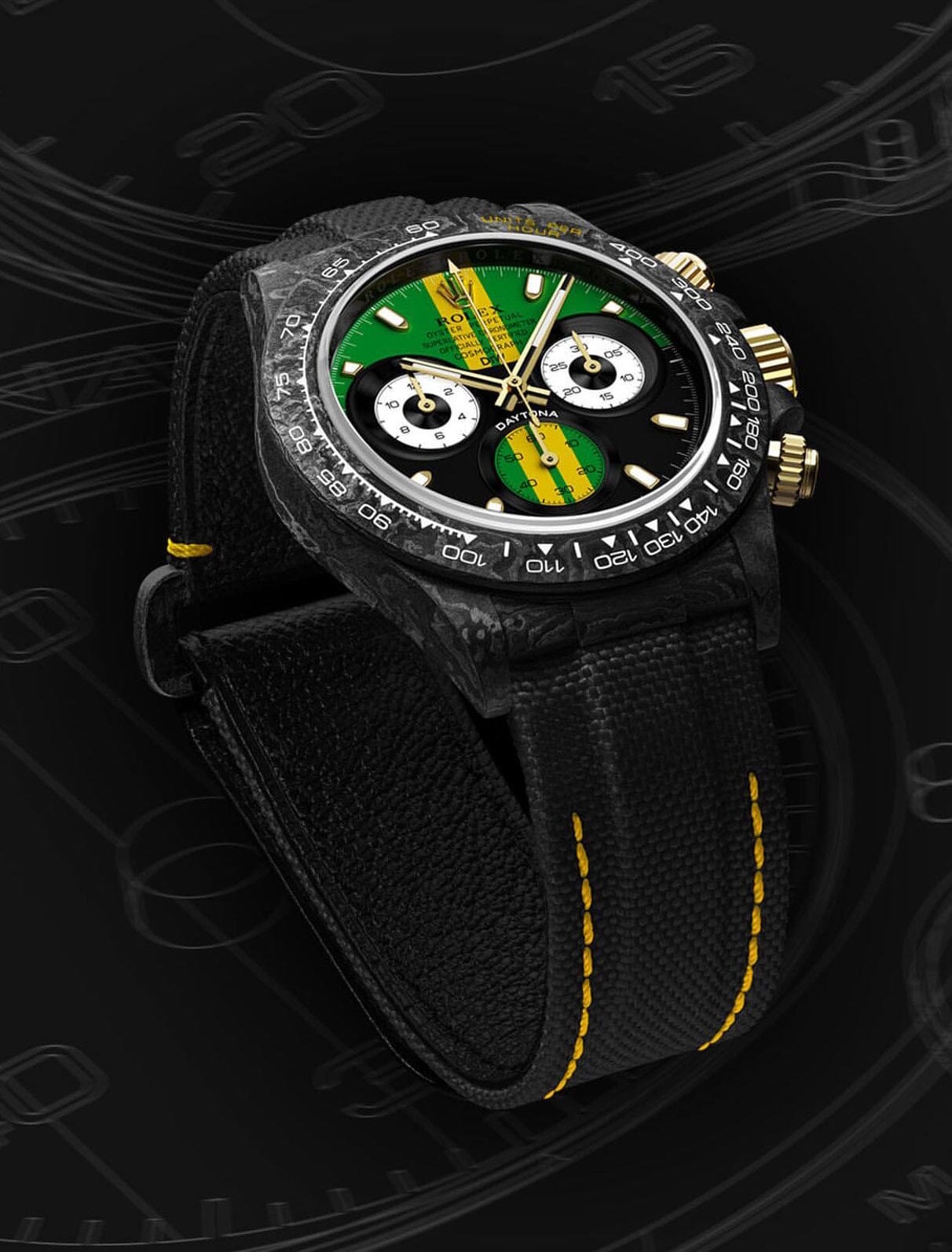 NTPT Carbon Rolex DiW Daytona "GT GREEN" NTPT碳纤维劳力士 DiW迪通拿 | WORLDTIMER