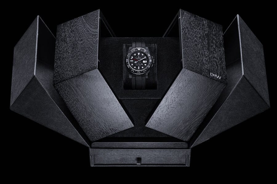 NTPT Carbon Rolex GMT Master DiW ALL BLACK 劳力士DiW 格林尼治型 | WORLDTIMER 