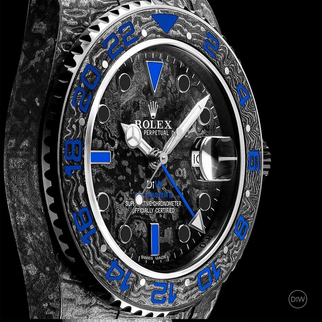 NTPT Carbon DiW Rolex GMT Master ELECTRO 劳力士DiW 碳纤维格林尼治型 | WORLDTIMER