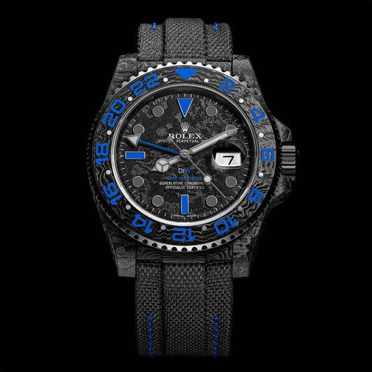NTPT Carbon Rolex DiW GMT Master ELECTRO 劳力士DiW 碳纤维格林尼治型 | WORLDTIMER