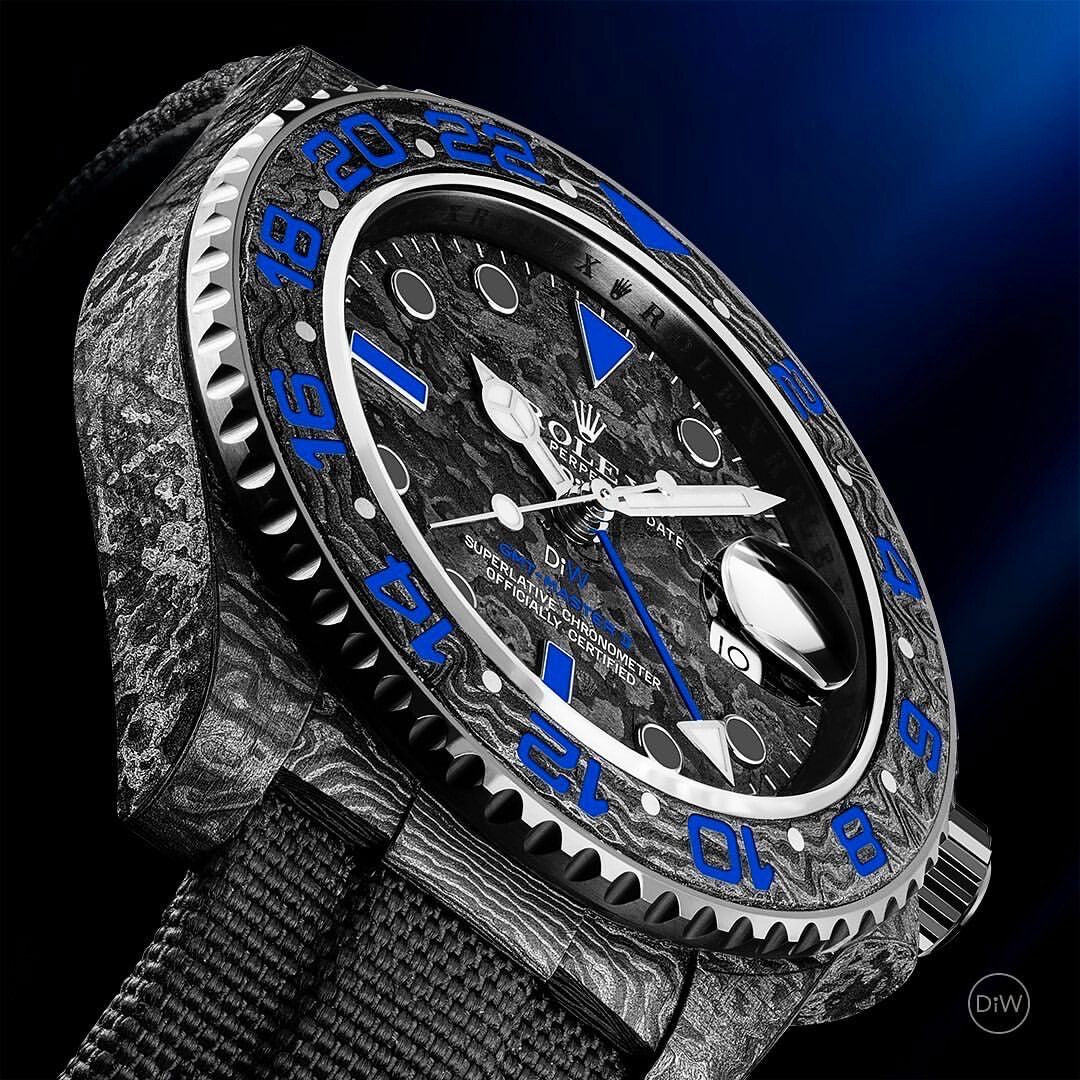 NTPT Carbon Rolex DiW GMT Master ELECTRO 劳力士DiW 碳纤维格林尼治型 | WORLDTIMER