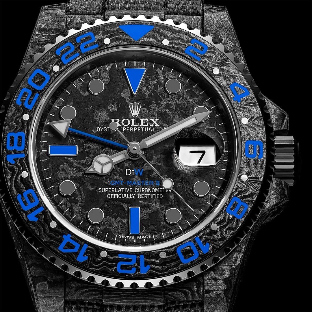 NTPT Carbon Rolex DiW GMT Master ELECTRO 劳力士DiW 碳纤维格林尼治型 | WORLDTIMER