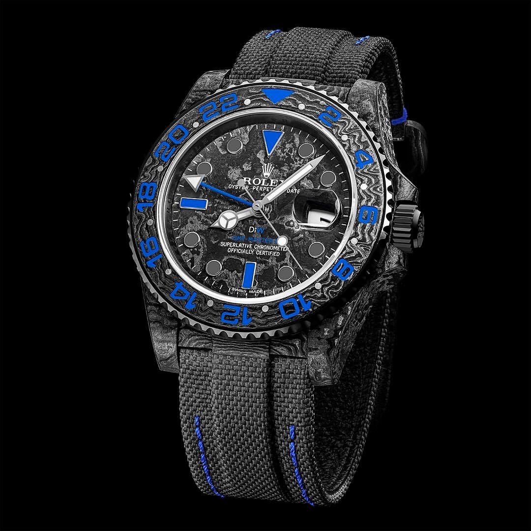 NTPT Carbon Rolex DiW GMT Master ELECTRO 劳力士DiW 碳纤维格林尼治型 | WORLDTIMER