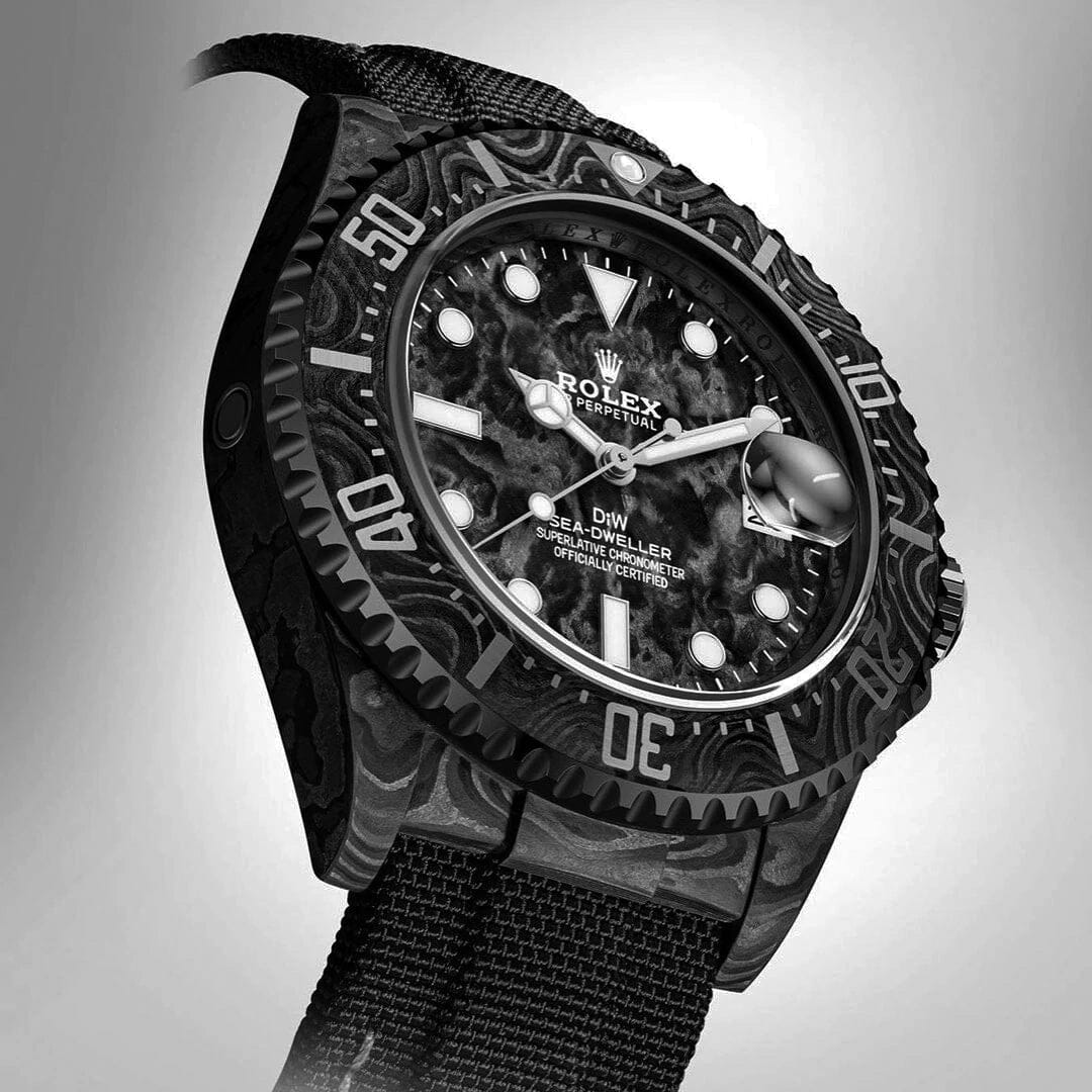 NTPT Carbon Rolex DiW Sea Dweller ALL BLACK NTPT碳纤维 劳力士DiW海使型 | WORLDTIMER