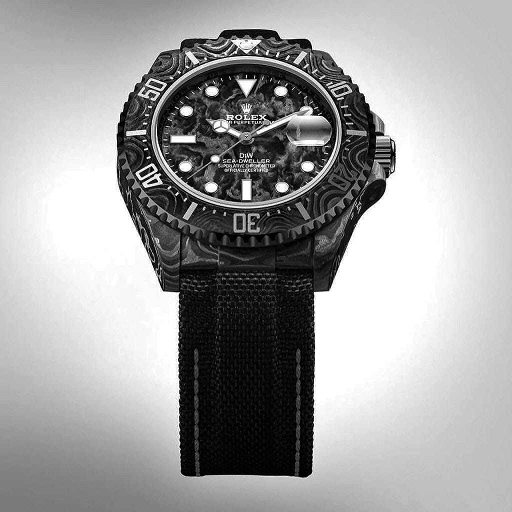 NTPT Carbon Rolex DiW Sea Dweller ALL BLACK NTPT碳纤维 劳力士DiW海使型 | WORLDTIMER