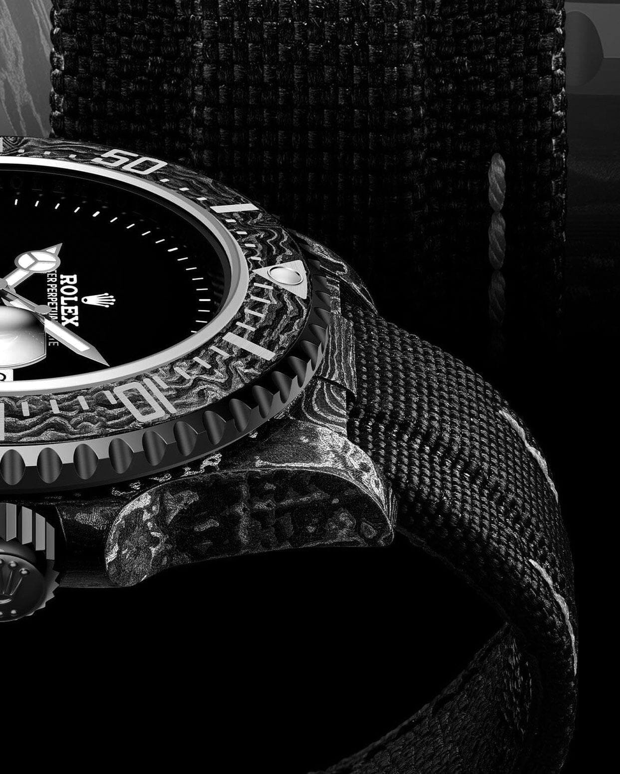 NTPT Carbon Rolex DiW Sea Dweller GHOST 劳力士DiW 碳纤维海使型 | WORLDTIMER