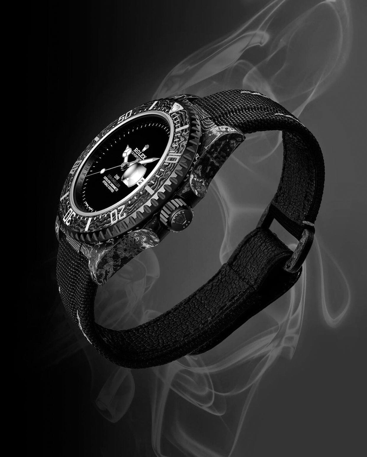 NTPT Carbon Rolex DiW Sea Dweller GHOST 劳力士DiW 碳纤维海使型 | WORLDTIMER