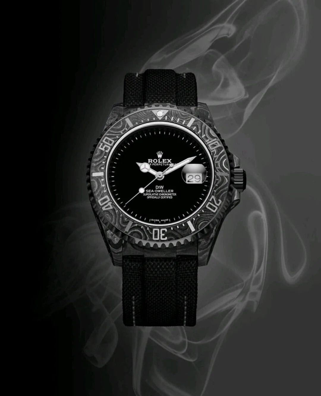 NTPT Carbon Rolex DiW Sea Dweller GHOST 劳力士DiW 碳纤维海使型 | WORLDTIMER