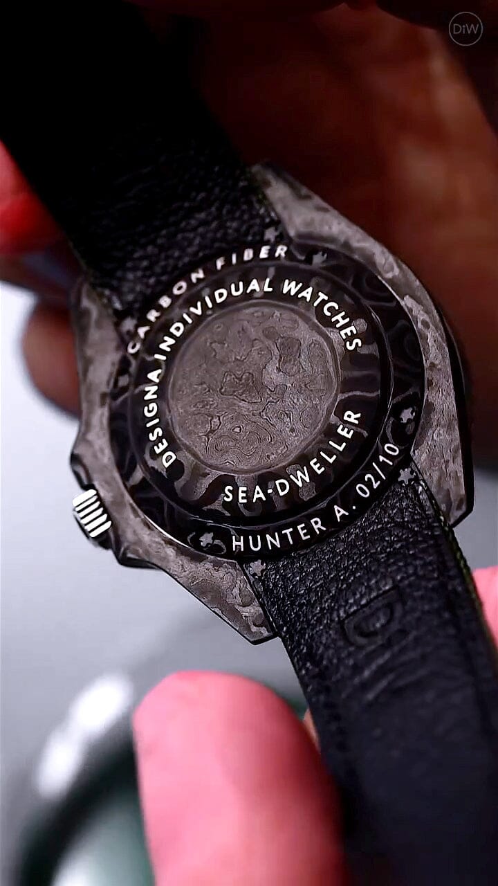 NTPT Carbon Rolex DiW Sea-Dweller HUNTER ARABIC 劳力士 DiW海使型 | WORLDTIMER