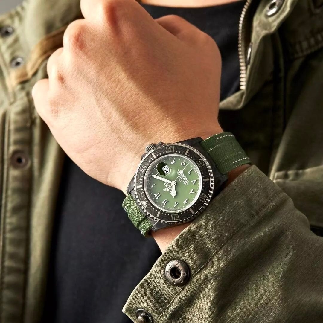 NTPT Carbon Rolex DiW Sea-Dweller HUNTER ARABIC 劳力士 DiW海使型 | WORLDTIMER