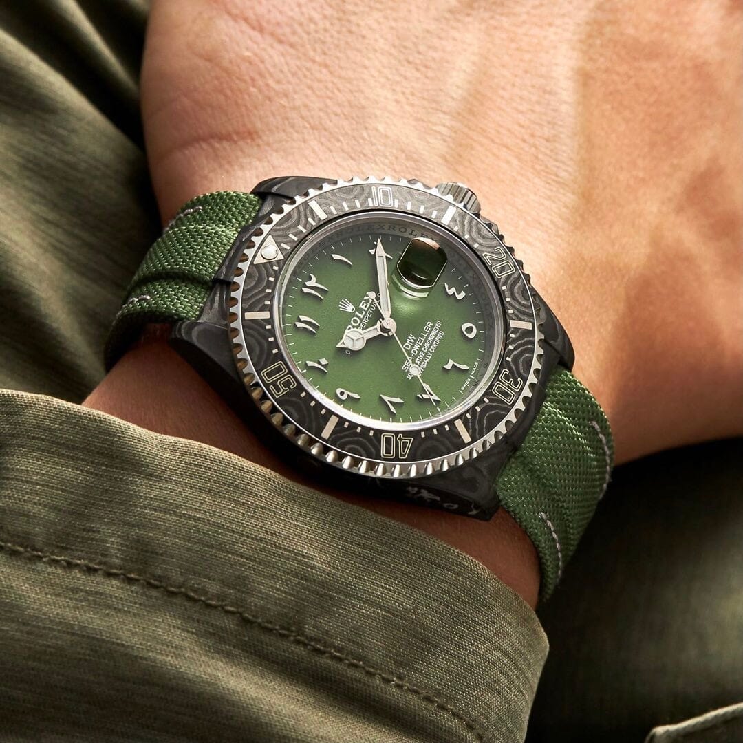 NTPT Carbon Rolex DiW Sea-Dweller HUNTER ARABIC 劳力士 DiW海使型 | WORLDTIMER