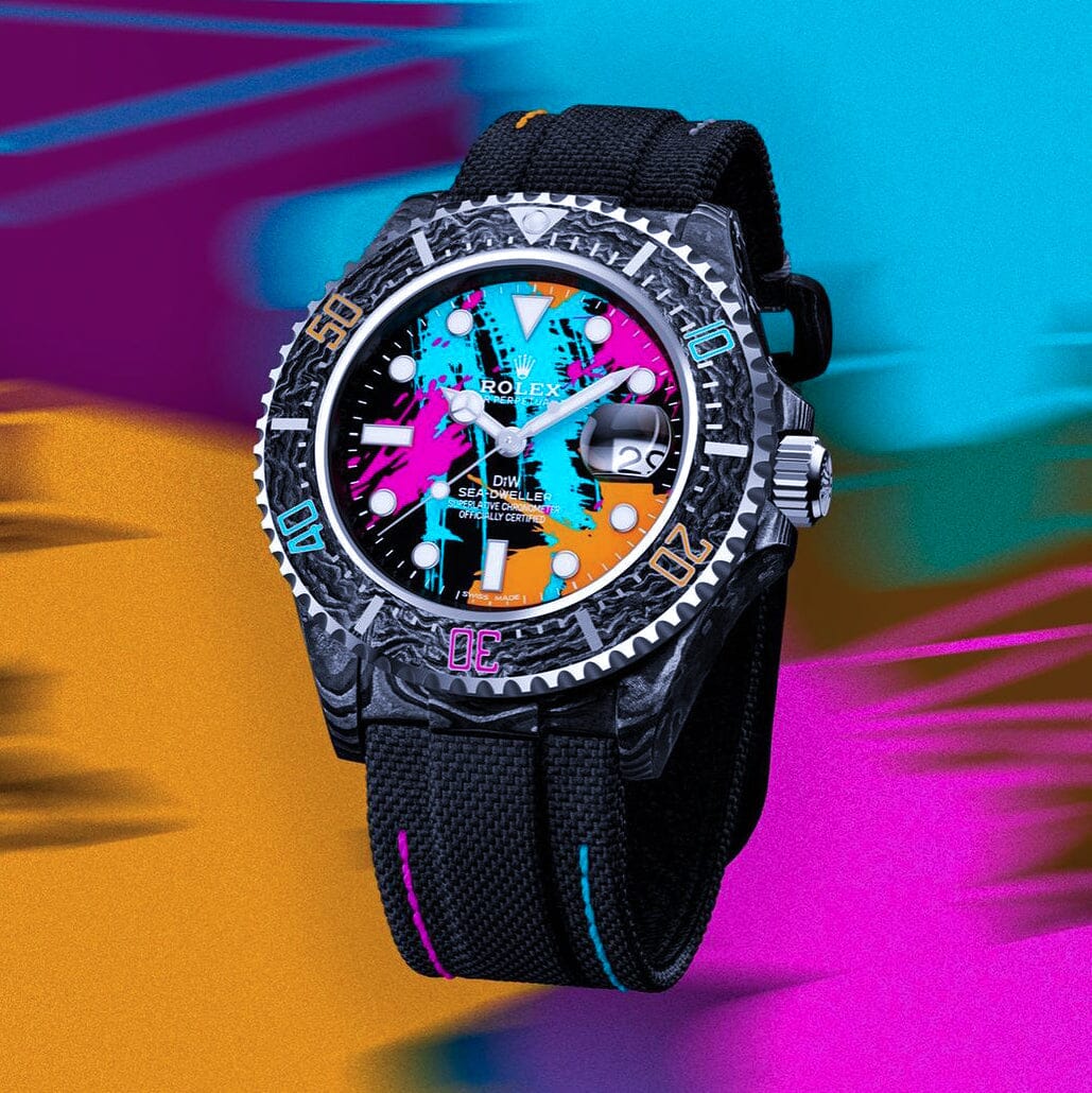 NTPT Carbon Rolex DiW Sea Dweller MOTLEY 劳力士潜水表 | WORLDTIMER