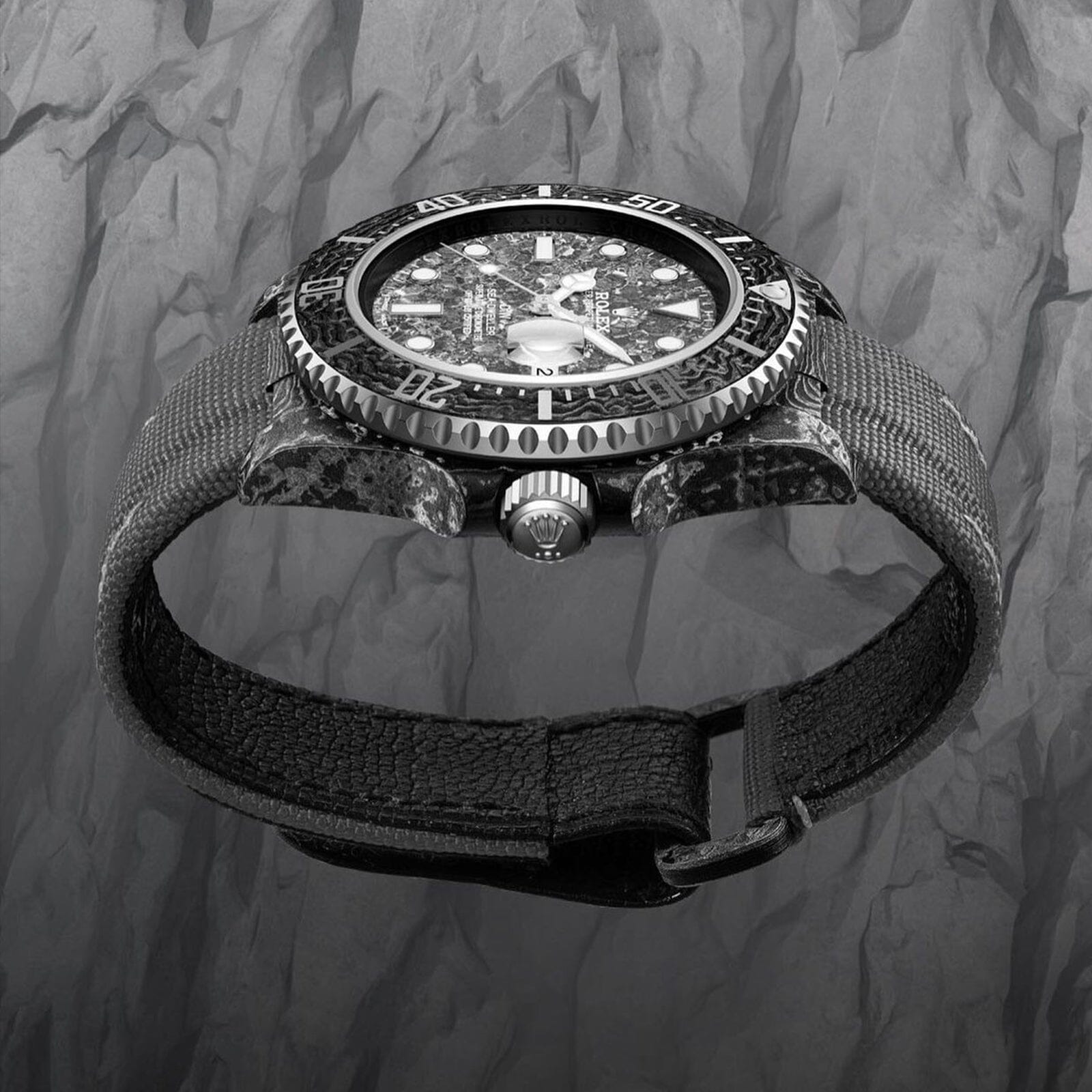 NTPT Carbon Rolex DiW Sea-Dweller STONE GRAY NTPT碳纤维 劳力士海使型 | WORLDTIMER