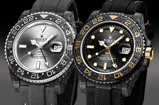 NTPT Carbon Rolex GMT Master DiW GOLDEN C 劳力士格林尼治 | WORLDTIMER