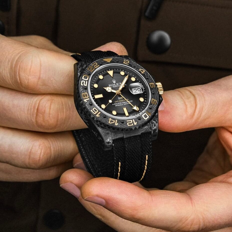 NTPT Carbon Rolex GMT-Master DiW GOLDEN C 劳力士格林尼治型 | WORLDTIMER