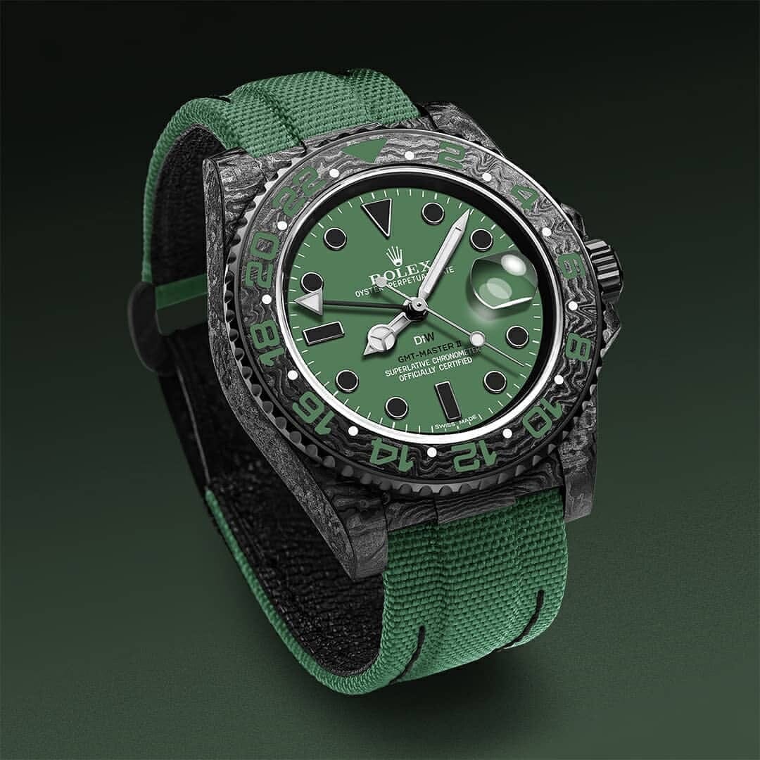 NTPT Carbon Rolex GMT Master DiW HUNTER 劳力士DiW 碳纤维格林尼治型 | WORLDTIMER