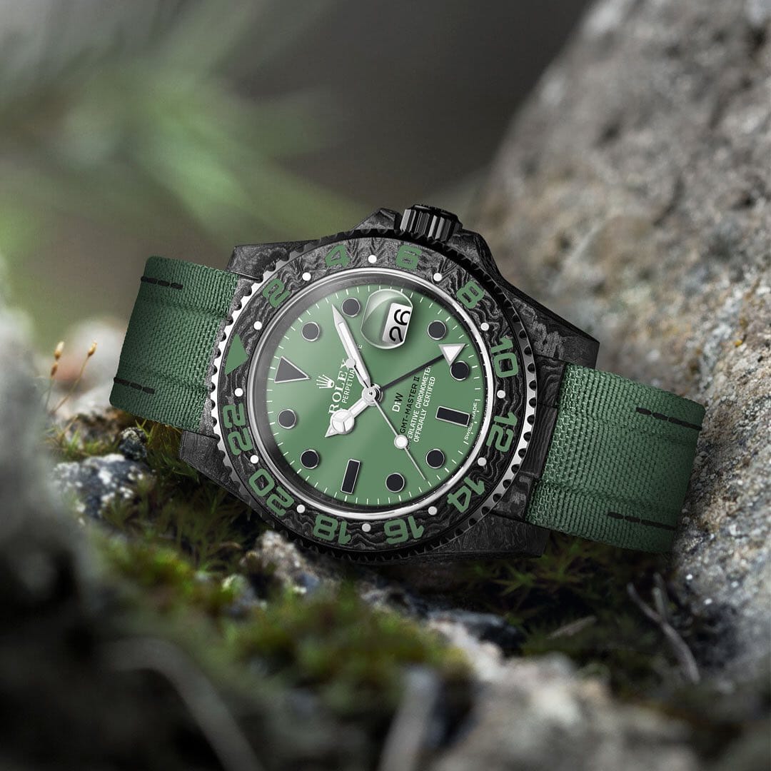 NTPT Carbon Rolex GMT Master DiW HUNTER 劳力士DiW 碳纤维格林尼治型 | WORLDTIMER