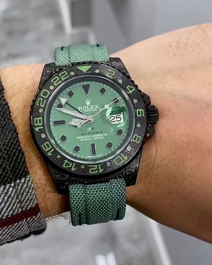 NTPT Carbon Rolex GMT Master DiW HUNTER 劳力士DiW 碳纤维格林尼治型 | WORLDTIMER
